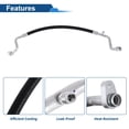 thumbnail image 4 of Manguera de Refrigerante de A/C para Honda CR-V 2012-2016 Línea de Manguera de Aire Acondicionado No. 80312T0WH01 Caucho Hierro, 4 of 6