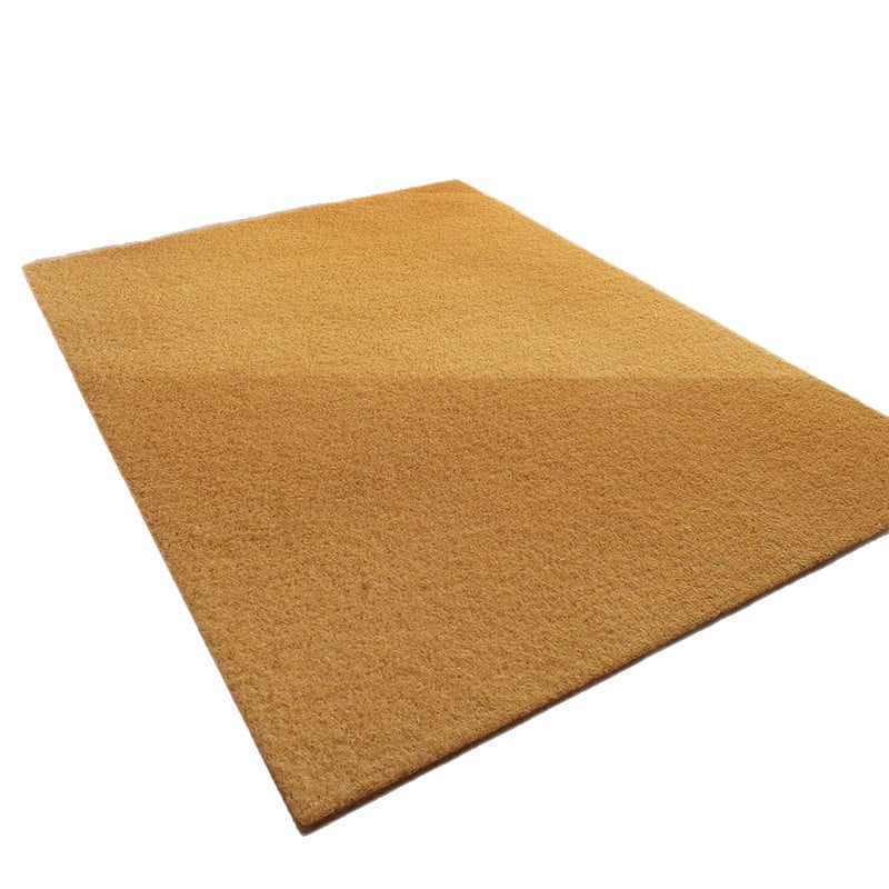 Natural Coir Door Mat, Minimalist Entryway Rug, Heavy Duty Mud Dirt Trapper Scraper Mat, Cuttable Non-Slip Outdoor Indoor Doormat for Front Door Porch Hallway