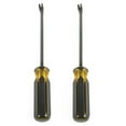 thumbnail image 4 of 2Pcs Staple Lifter Tack Nail Pin Remover Handle Upholstery Puller Pry Bar Tools, 4 of 9