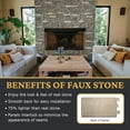 thumbnail image 5 of Faux Stacked Stone 3D Textured Wall Panel | Sedona | 48''L x 24''H x 2''D | 1 Panel | Warm Pewter, 5 of 6