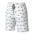 thumbnail image 4 of Goofa Cute Shark Printed Mens Swim Trunks Summer Quick Dry Short Beach Swimwear Bathing Suits-3X-Large, 4 of 5