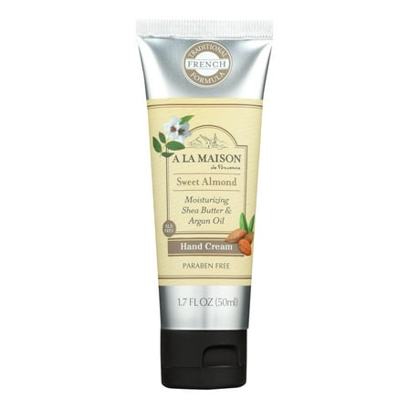 A La Maison de Provence Hand Cream Sweet Almond 1 7 fl oz 50 ml
