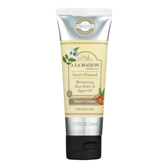 A La Maison de Provence Hand Cream Sweet Almond 1 7 fl oz 50 ml