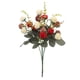 thumbnail image 2 of Fiudx Ramo de Rosas Artificiales, Romántico Arreglo de Rosas Rojas de Seda, Elegante Decoración para El Hogar, Oficina, Boda, Fiesta, 28 X 20 Cm., 2 of 7