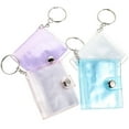 thumbnail image 3 of Zcyifa mini photo album 4pcs Mini Photo Album Transparent Small Photo Album Picture Cards Album Holder Portable Alum, 3 of 11