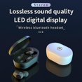 thumbnail image 4 of Bluelans K1-auriculares inalámbricos, compatibles con Bluetooth 5,0, sonido de alta claridad, pantalla Digital, caja de carga, 4 of 5