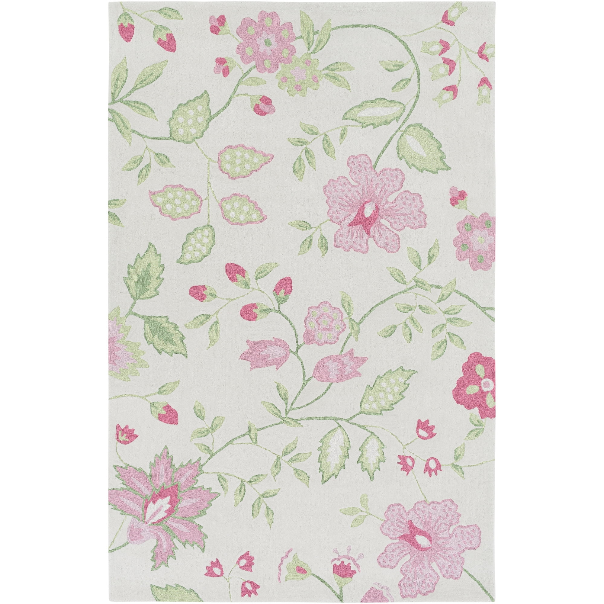 Art Of Knot Amathus Pink Green Modern 3, Pink And Green Rug