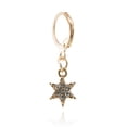 thumbnail image 2 of Set de dos pares de aretes CYRA modelo luna , estrella y cristal, 2 of 3