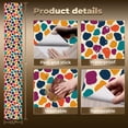 thumbnail image 3 of Retro Peel and Stick Wallpaper bold Modern Leopard Print Smooth Blobs Wall Mural 17.7in x 9.8ft Self Adhesive Removable Wall Paper Renter Friendly Wallpaper for Bedroom Dressing Room Salon, 3 of 8