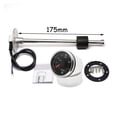 thumbnail image 1 of Car Boat Fuel Level Sensor For 0~190 Ohm Fuel Level Gauge With 7 Color LED 150-600mm Fuel Sending Unit Oil Tank Level Indicator ,Easy Setup, 1 of 7