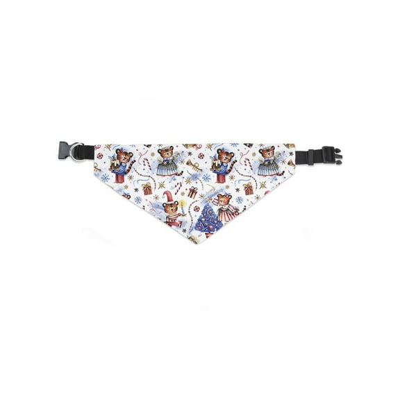 Christmas Tiger Pattern Bandana  -Image by Shutterstock,  Small