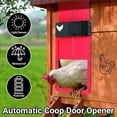 thumbnail image 4 of Revolutionary Mobile Chicken Haven, Waterproof Outdoor Coop with Smooth Rolling Wheels, for Easy Relocation and Maximum Protection, 4 of 6
