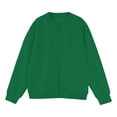 thumbnail image 4 of XXWXYD Girls Autumn Lightweight Jacket Textured Zipper Coat Stand Collar Windbreaker Outerwear for Teens Fall Fashion, 4 of 5