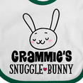 thumbnail image 4 of Inktastic Grammie Snuggle Bunny Easter Boys or Girls Baby Bib, 4 of 4