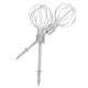 thumbnail image 2 of 2pcs Egg Beater Replacements For Home And Outdoor Use Electric Hand Mixer Accessories Mini Mixer Attachment For Cream Egg And Dough, 2 of 3