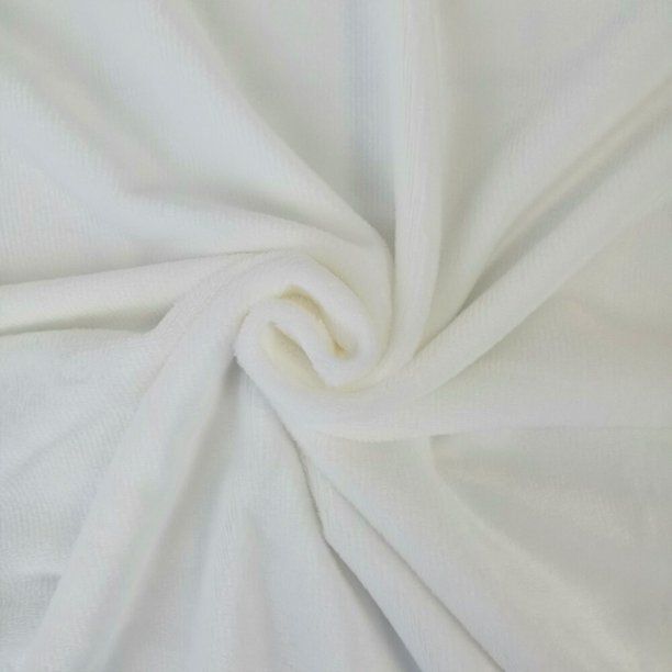 Tela de felpa suave corta para coser muñecas, tela textil hecha a mano para el hogar, juguetes de franela