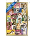 thumbnail image 3 of Keith Kimberlin - Kittens Collage Wall Poster, 22.375" x 34", Framed, 3 of 6