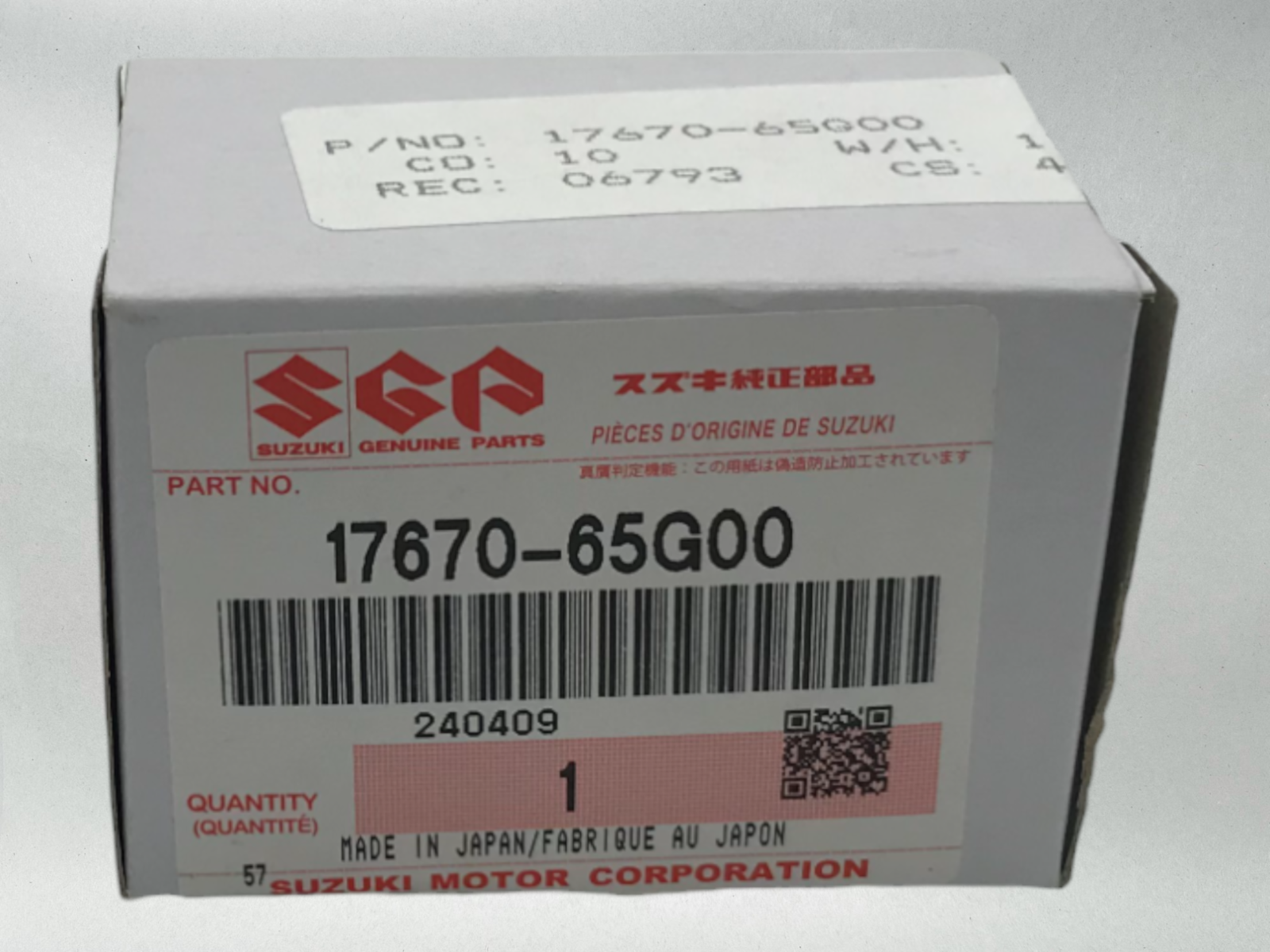 Suzuki OEM 2004 2005 GSXR GSX-R 600 750 OEM RADIATOR THERMOSTAT 17670-65G00 1