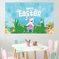 thumbnail image 5 of weibbin Easter Decoration - Easter Banners Decorative Photos Backgrounds Easter Decorations Activities Outdoor Party Supplies for Home, Garden, Room, Door, 5 of 6