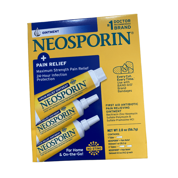 Neosporin Antibiotic+Pain Relief Ointment 3 pack