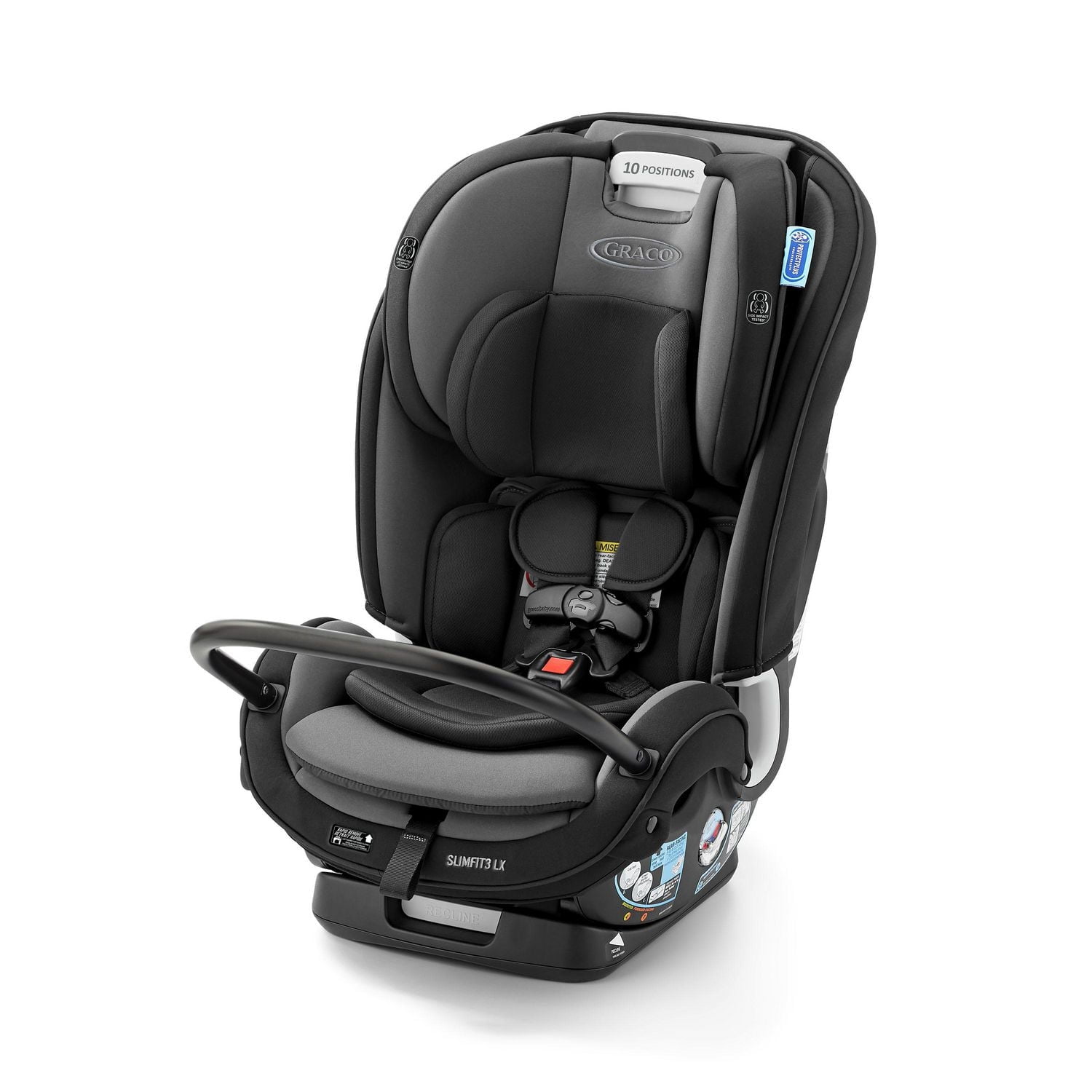 Graco SlimFit LX 3-in-1 Car Seat, Child weight 5-100 lbs