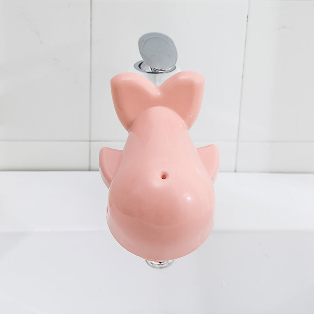 friends Hippo and Elephant Bath Tub Faucet  Cover Protector Guard & Bubble new 