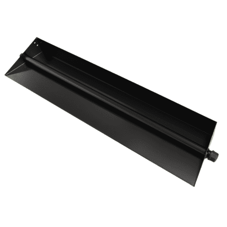 Americangaslogs 18–24 inch Indoor or Outdoor Vented Gas Logs Set with Stainless Steel Burner Pan for Propane or Natural Gas Fireplaces (28 inch one Pipe) Appearance Patent applied
