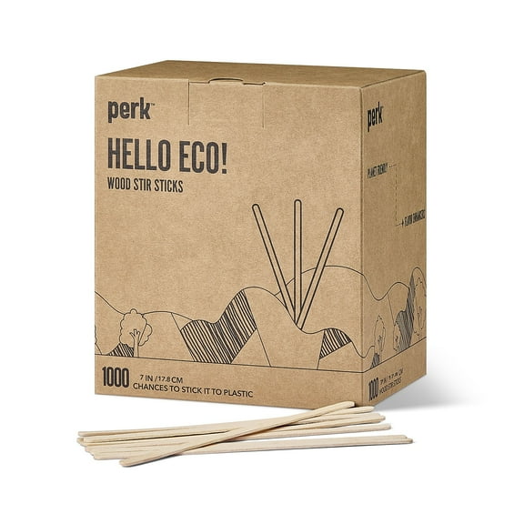 Wood Stirrer, 7", 1,000/Pack