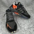 thumbnail image 1 of Adi - das Men’s Nite Jogger Black Carbon Shoes CG7088 Orange Gray Size 12 719, 1 of 6