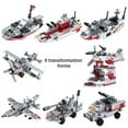thumbnail image 7 of Navy War Chariot Ship Army Boat Plane Model Warships Building Blocks Compatible With Lego  Construction Set for Boys Bricks Toys, 7 of 7