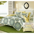 thumbnail image 2 of 2/3 Piece Majorca Super soft microfiber Large Printed Medallion REVERSIBLE with Geometric Printed Backing Duvet Set, 2 of 9