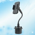 thumbnail image 3 of IBASETOY Mobile Phone Suction Cup Car Mount Cup Holder Abs Black 1Pack Back to School, 3 of 8
