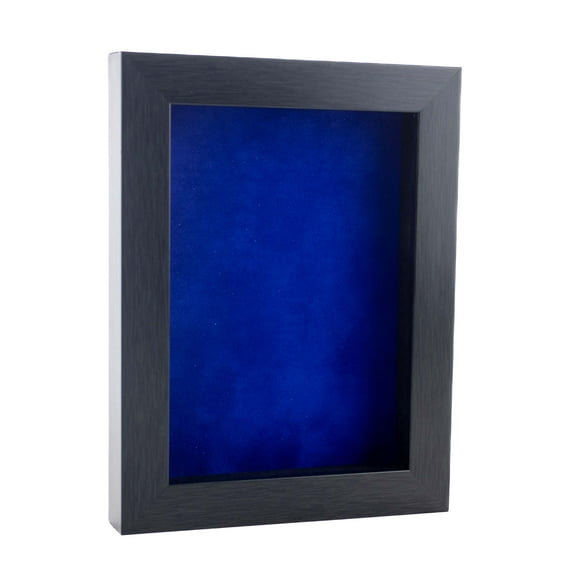20x24 Shadow Box Frame Charcoal Gray Wood | With a 3/4" Usable Display Depth | Includes a Royal