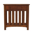thumbnail image 3 of HomeRoots 488973 24 in. Manufactured Wood Rectangular End Table with Drawer & Shelf, Light Brown, 3 of 3