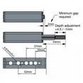 thumbnail image 4 of Pestillos de empuje magnéticos para gabinetes, paquete de 2, herrajes para abrir gabinetes, pestillo táctil de empuje, empuje de puerta de cocina de alta resistencia, 4 of 5