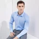 thumbnail image 4 of Camisa Casual Formal Ajuste Perfecto Slim Fit Strech Lisa, 4 of 8