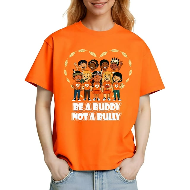 Ounisa T-Shirt d'Été pour Femmes Saint-Valentin Mignon Cœur Graphique Ample Col Rond Manches Courtes Hauts Décontractés Vêtements Amples