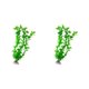 thumbnail image 1 of Methold Planta Artificial para acuario submarino, algas decorativas, hierbas acuáticas, decoración de repuesto DIY, adorno de visualización Verde 2piezas, 1 of 6