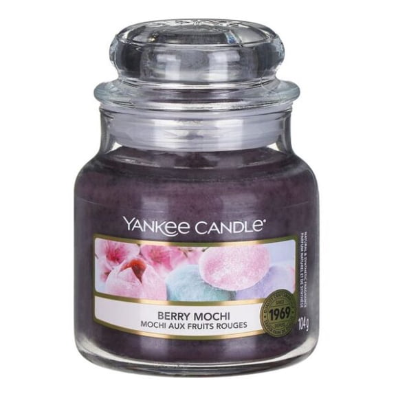 Yankee Candle BERRY MOCHI Classic Small Original Jar Candle - 3.7oz