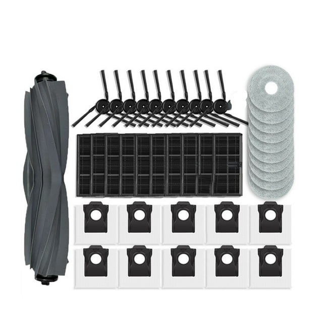 Compatible With Compatible With Dreame X40 Ultra / X40 Ultra Complete / X40 Pro / S30 Pro Ultra Vacuum Parts Main Roller Side Brush Hepa Filter Dust Bag