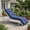 Navy Blue, variant on BaPiPro All-Weather Outdoor Chaise Lounge Cushion, Secure-Tie Patio Recliner Cushion with Plush PP Cotton Support for Patio, Poolside & Balcony, Navy Blue