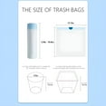 thumbnail image 7 of CCOCC 2026 New Gallon Trash Bag Strong,Basics Tall Kitchen Drawstring Trash Bags,4 Gallon,90 Count Drawstring Small Trash Bags for Bathroom,Kitchen,Bedroom,Office, 7 of 7