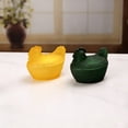 thumbnail image 6 of Hen on Nest Glass Dish, Chicken Shaped Glass Candy Dish with Lid, Rooster Glass Candy Bowl, Vintage Tabletop Dessert Plate Snack Bowl, Home Kitchen Office Tabletop Decor, Yellow, 6 of 9