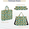 thumbnail image 6 of Wobogo Cute Banana Corduroy Tote Bag for Women Travel Crossbody Bag Purse Women Shoulder Bags Work Handbags Daily Commuter Bag 10.2×9inch, 6 of 8