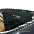 thumbnail image 4 of Burberry Peyton Monogram Black Leather Pouch Crossbody Bag Purse, 4 of 4