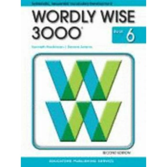 Pre-Owned Wordly Wise 3000 Book 6 (Paperback) 0838828248 9780838828243