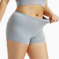 thumbnail image 4 of Prolriy Cotton Underwear for Women, Womens Boyshorts Underwear Full Coverage Soft Stretch Shorts for Women, Womens Underwear Panties for Women Grey2 XXXXL, 4 of 6