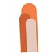 thumbnail image 4 of Adhesivo de pared geométrico, fácil de despegar, decorativo, autoadhesivo. Naranja, 4 of 9