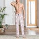thumbnail image 2 of Balery Cute Piggy Ballerina Pantalones de pijama para hombre, pijama ultraligero, pantalón de descanso-3X-Large, 2 of 6