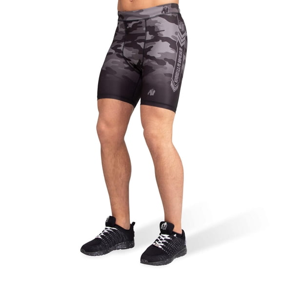 Franklin Shorts - Black/Gray Camo